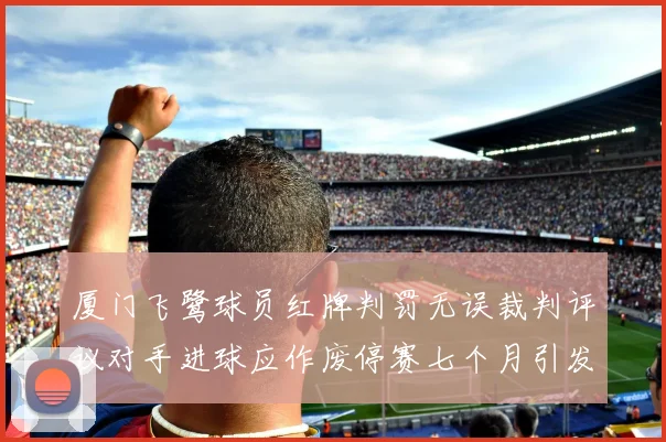 厦门飞鹭球员红牌判罚无误裁判评议对手进球应作废停赛七个月引发热议