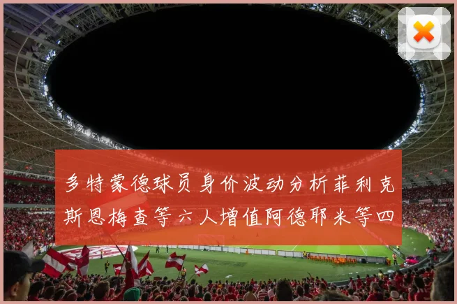 多特蒙德球员身价波动分析菲利克斯恩梅查等六人增值阿德耶米等四人贬值